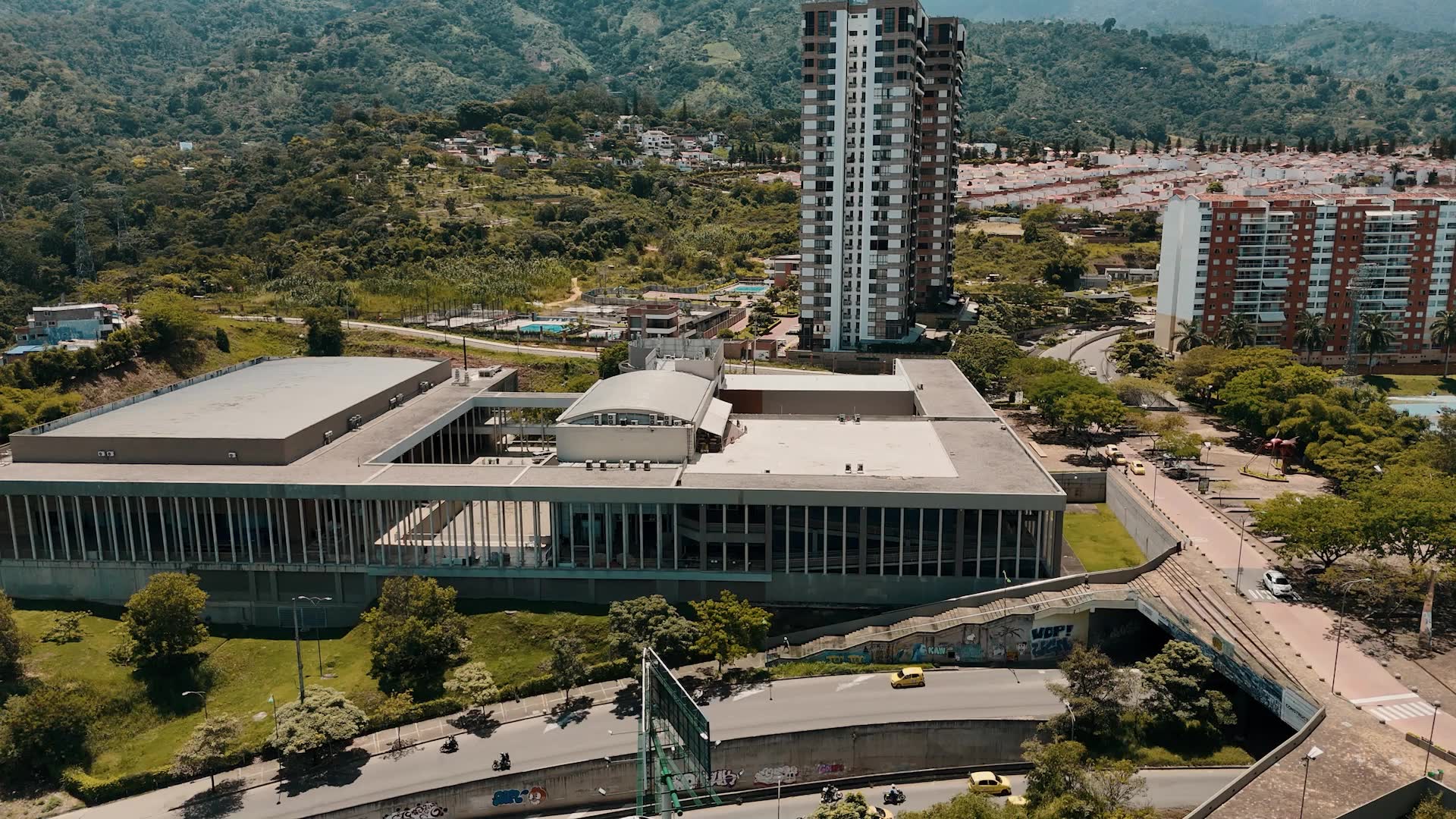 Vista aérea de Neomundo Bucaramanga
